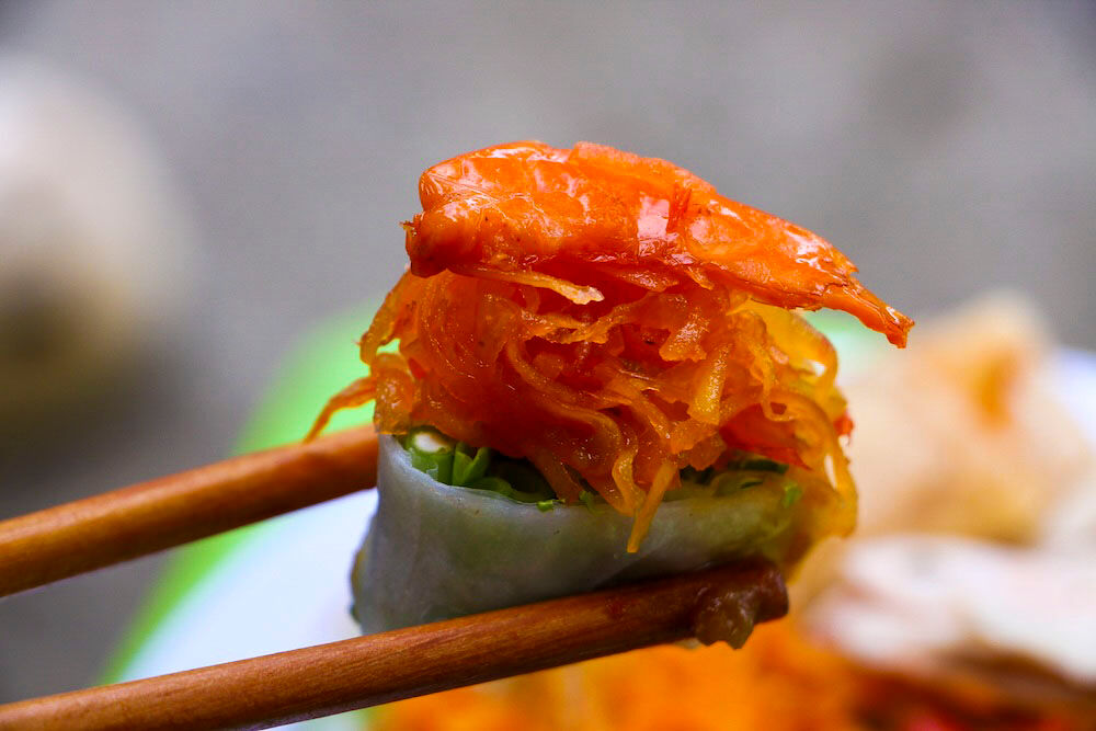 Source sustainable ingredients for bánh cuốn Huế